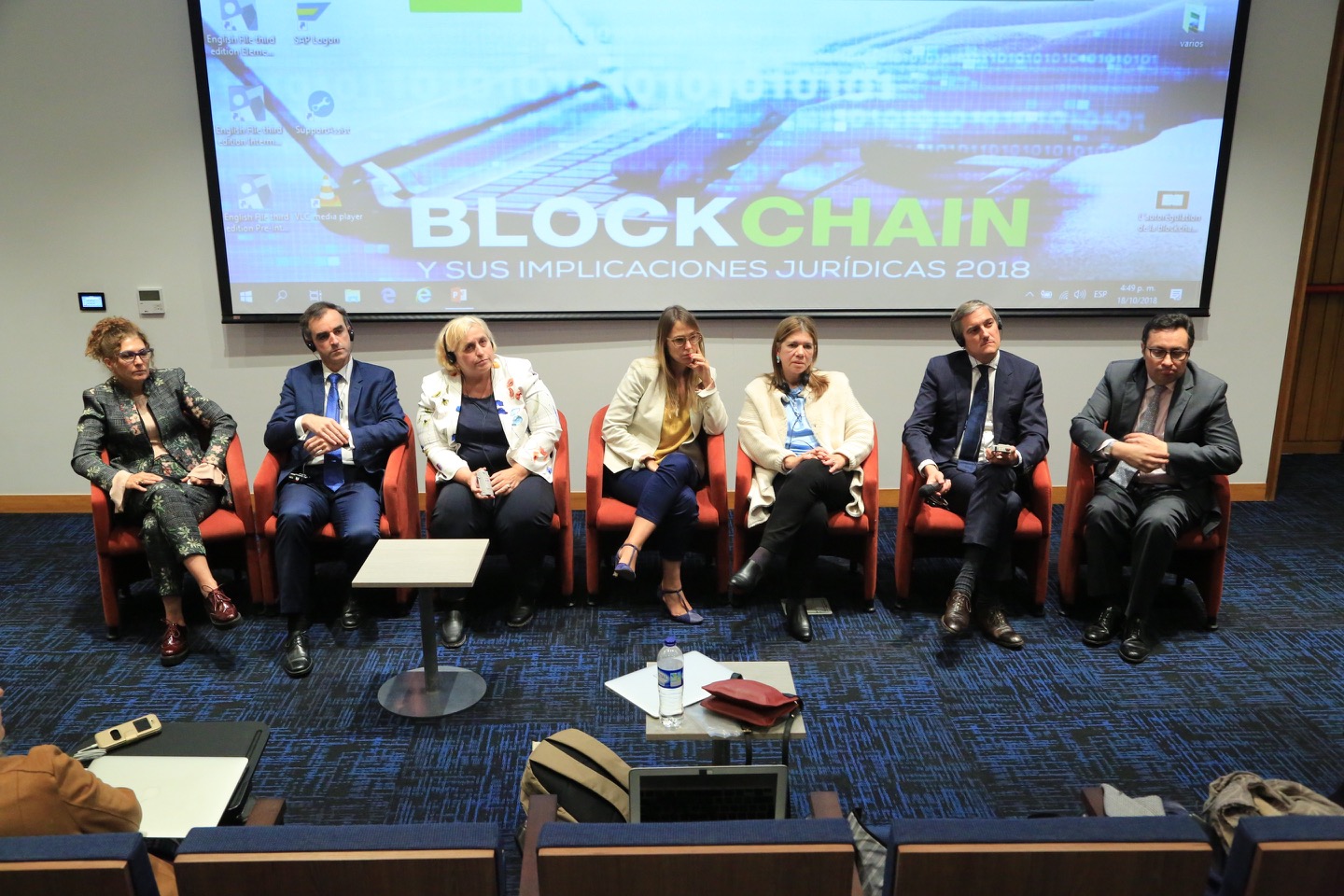 V Jornadas Colombo Francesas de Derecho Informático: blockchain y sus implicaciones jurídicas 2018