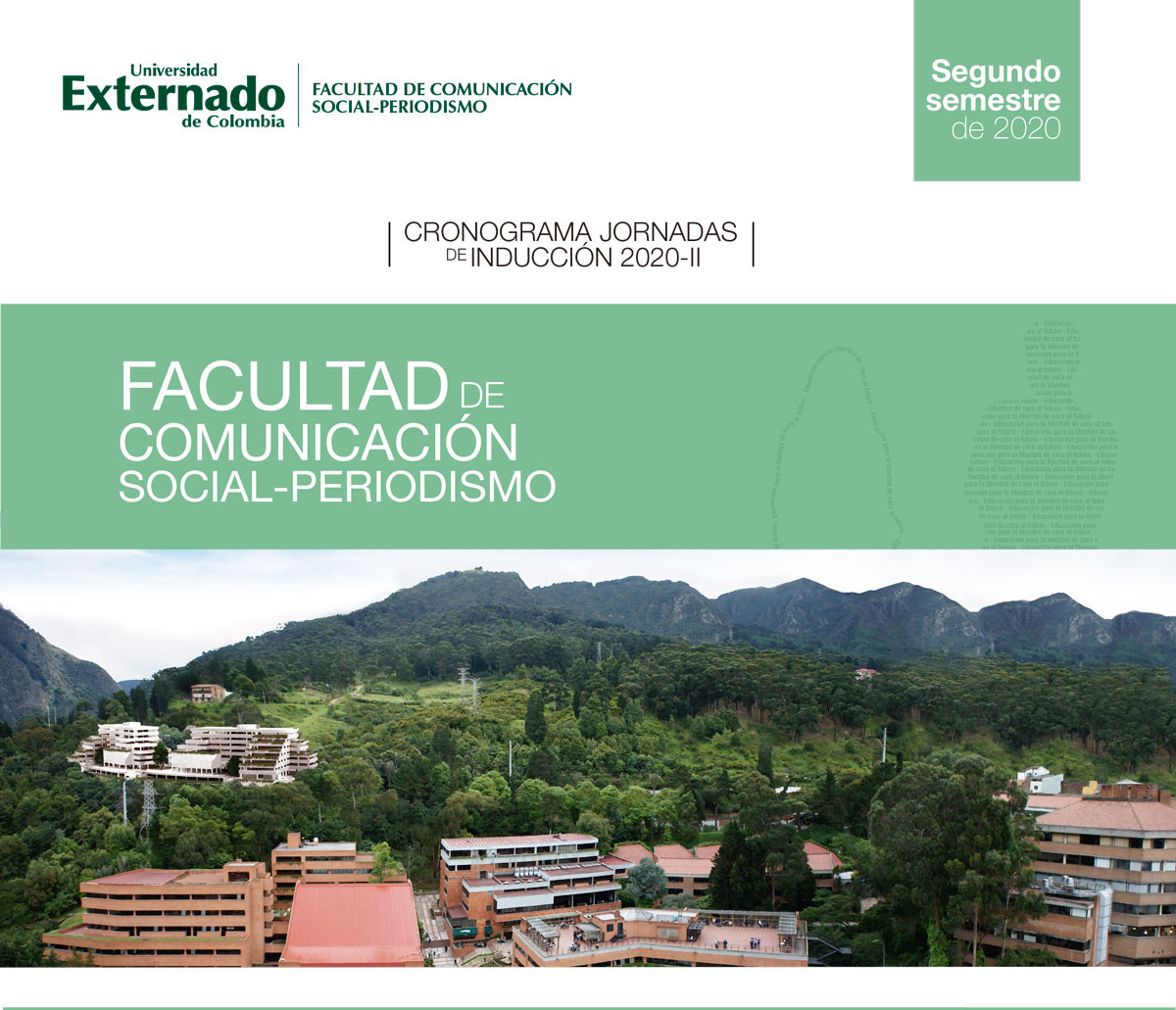 Cronograma Facultad de Comunicación Social - Periodismo