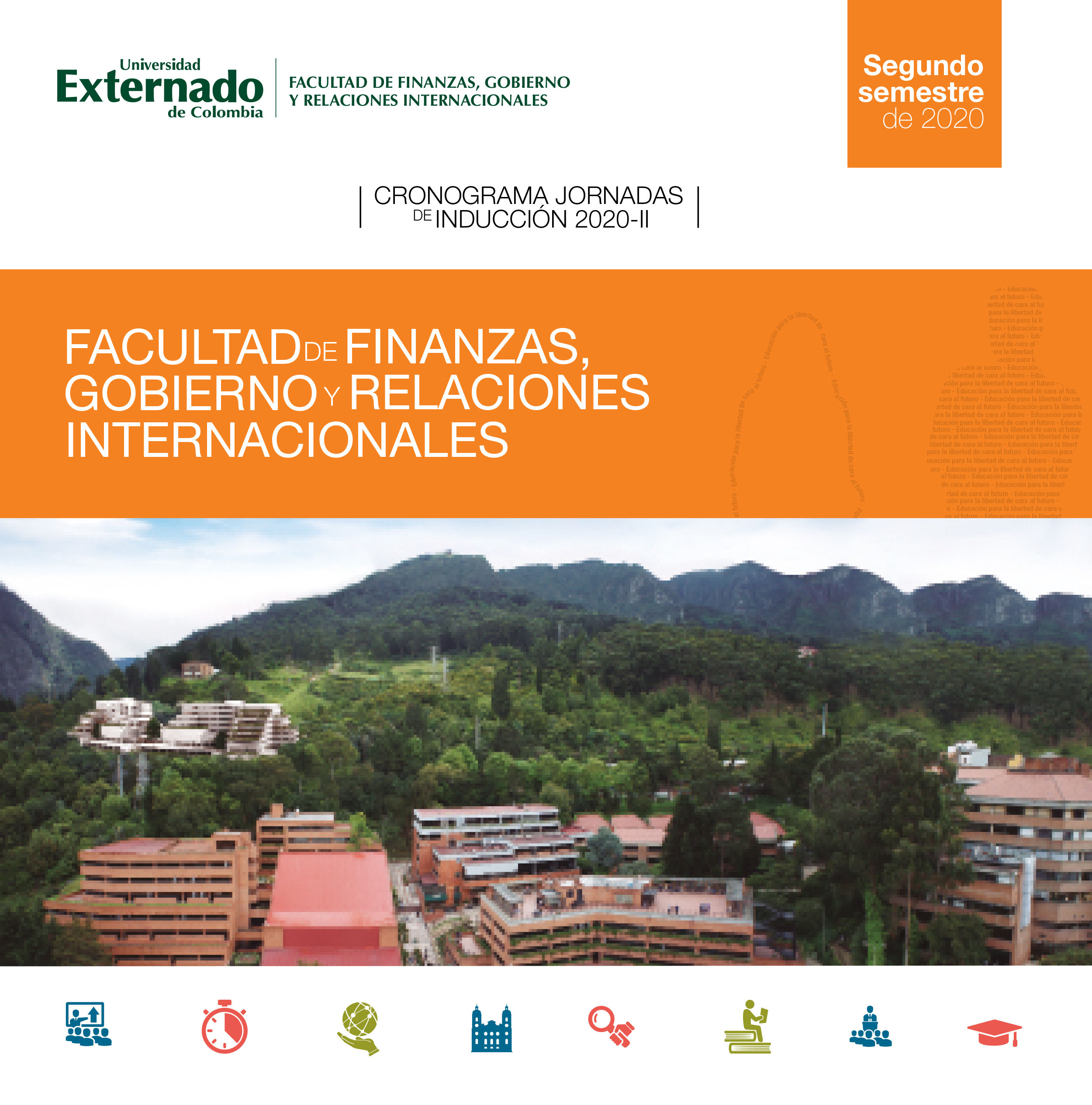 Cronograma Facultad de Finanzas, Gobierno y Relaciones Internacionales