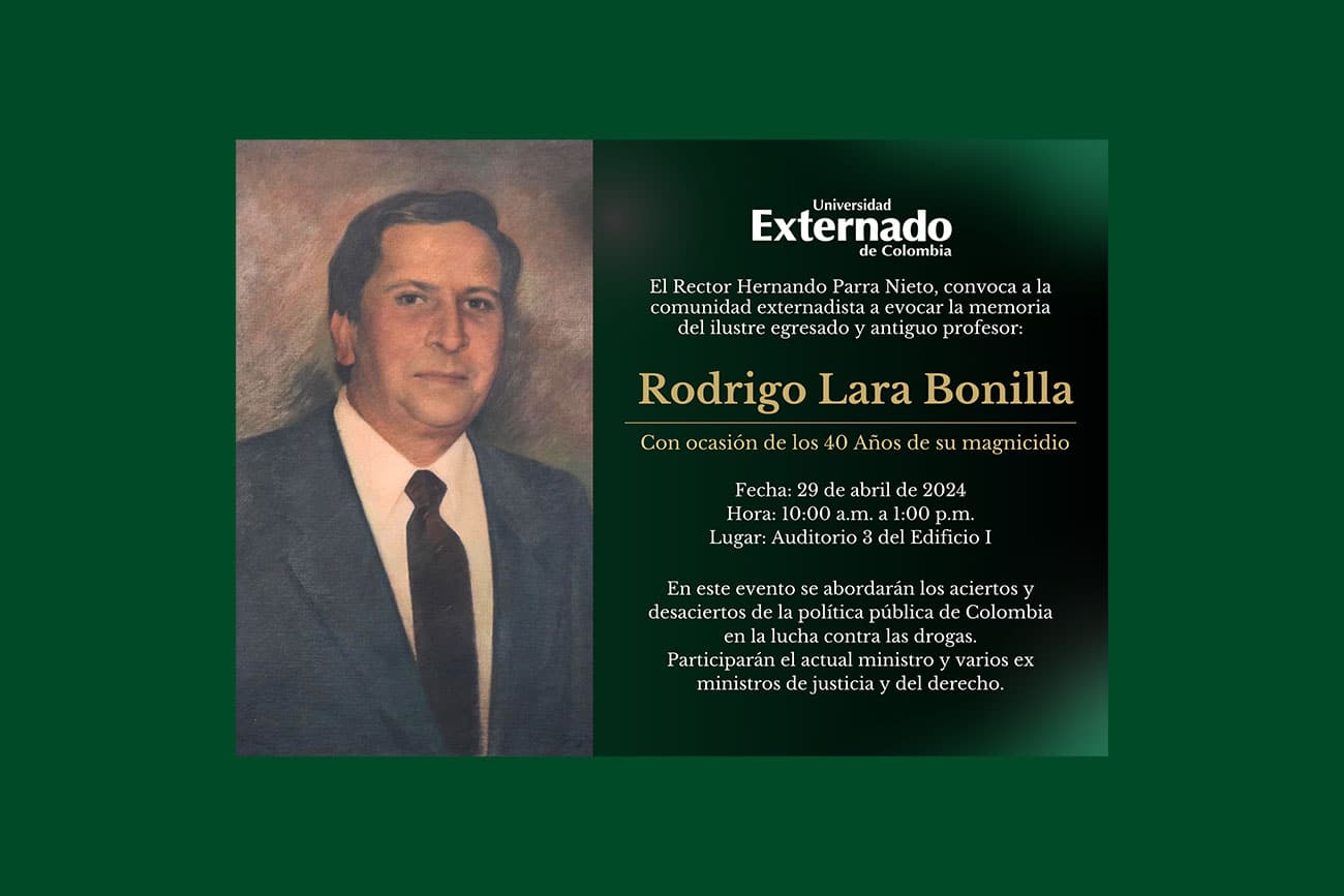 En memoria de Rodrigo Lara Bonilla: 40 años de lucha contra las drogas