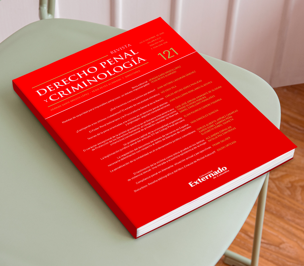 Revista de Derecho Penal y Criminología